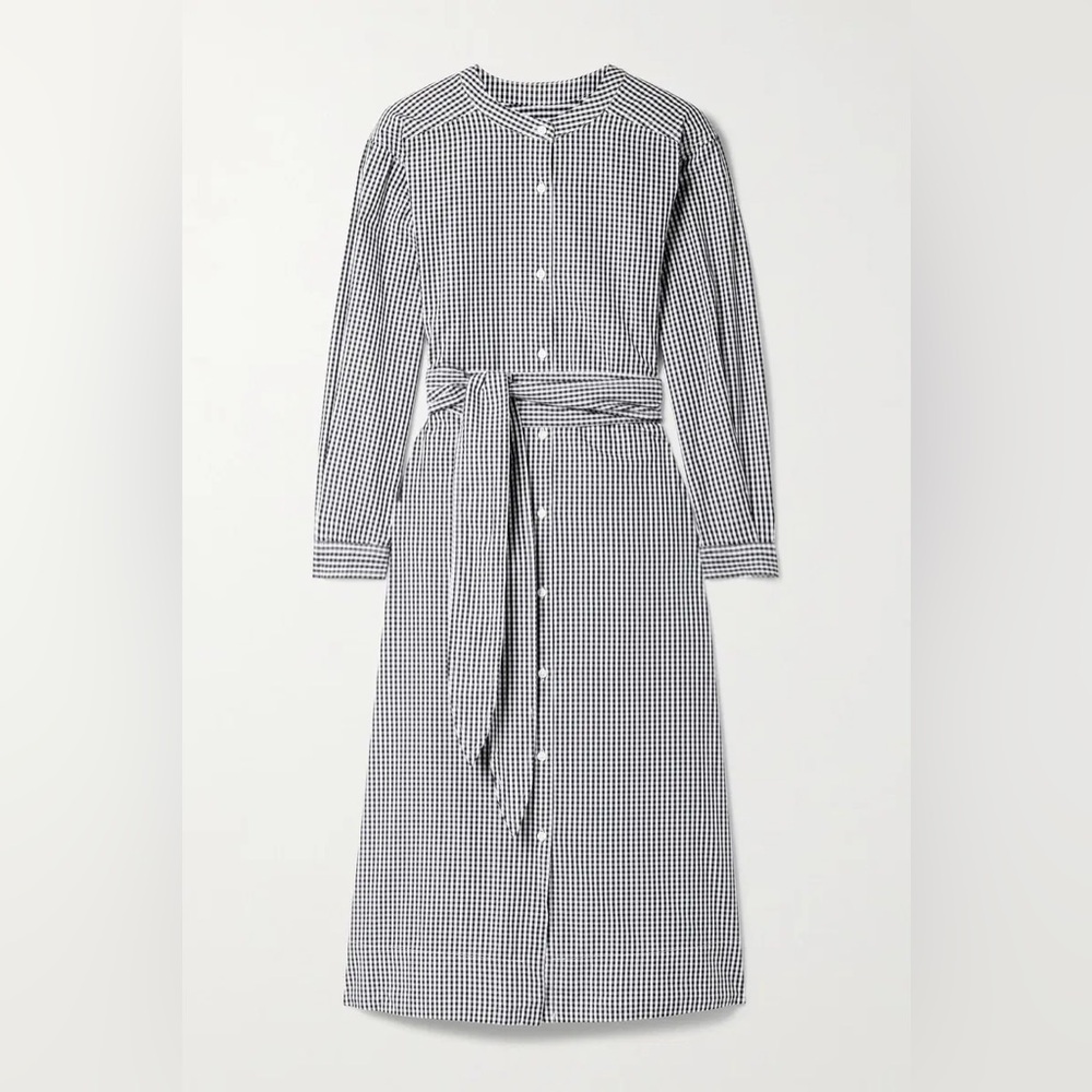 Alex Mill women’s LS shirt dress Gingham